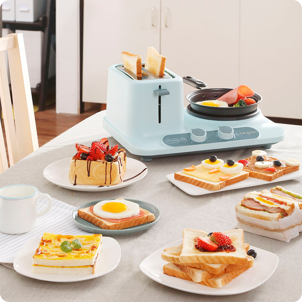 Тостер-плита Xiaomi Donlim Multifunctional Breakfast Machine
